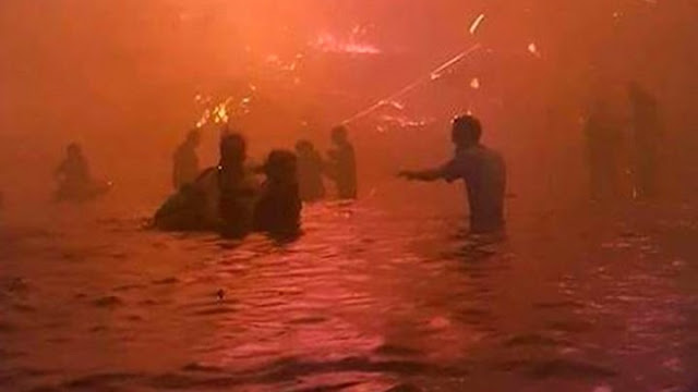 συγκλονιστική ΦΩΤΟΓΡΑΦΙΑ που αποτυπώνει την κόλαση που έζησαν όσοι ήρθαν αντιμέτωποι με την πύρινη λαίλαπα