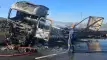 ‘Ενας νεκρός μετά από σύγκρουση δύο φορτηγών στην Αθηνών – Λαμίας – Κλειστή η εθνική  στο ύψος του Κάστρου Βοιωτίας